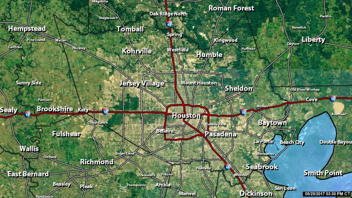 radari hartave të Houston