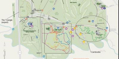 Harta e Memorial park Houston