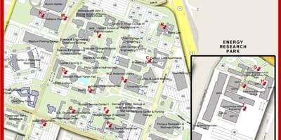 Harta e universitetit e Houston